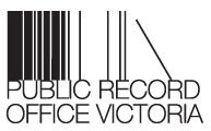 Public Records Office Victoria
